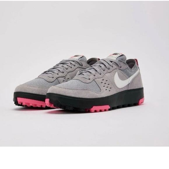 Nike C1TY Cement Grey Hyper Pink Men`s Size M8.5  W10 - Picture 1 of 6